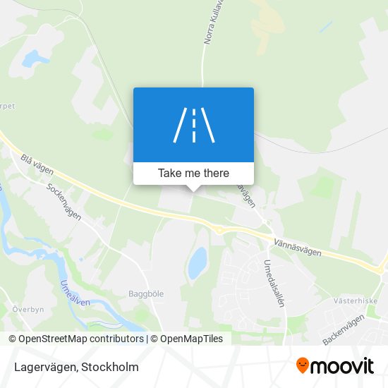 Lagervägen map