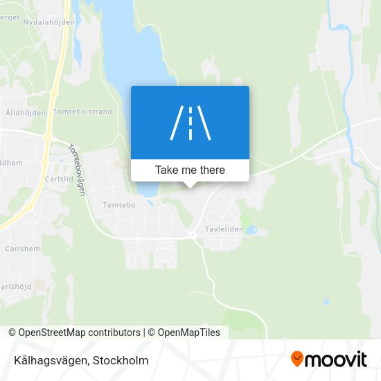 Kålhagsvägen map