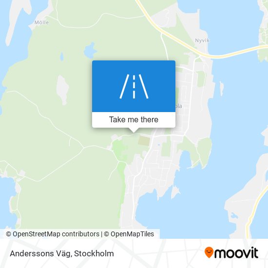 Anderssons Väg map