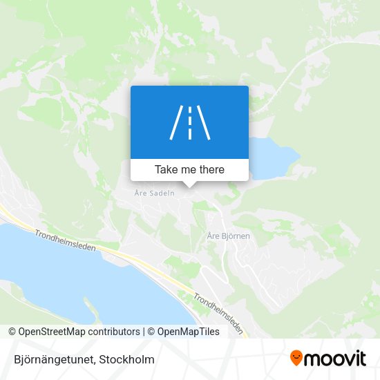 Björnängetunet map