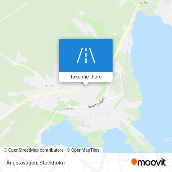 Ångstavägen map
