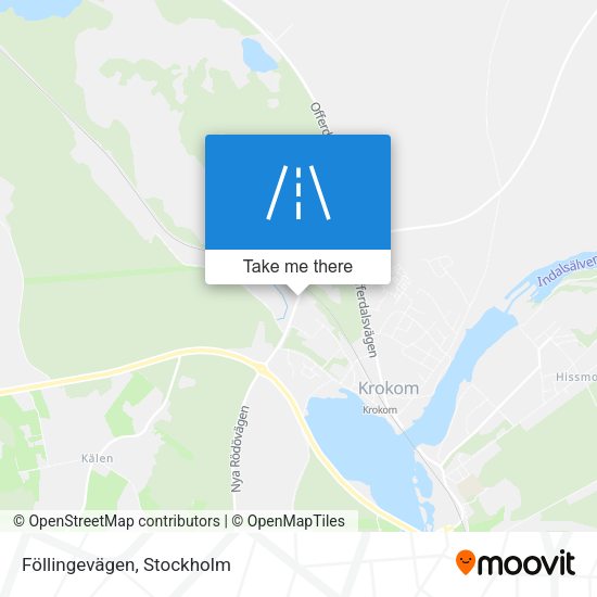 Föllingevägen map