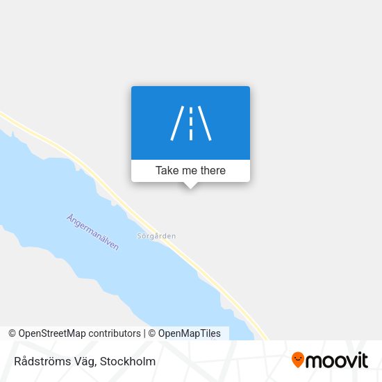 Rådströms Väg map