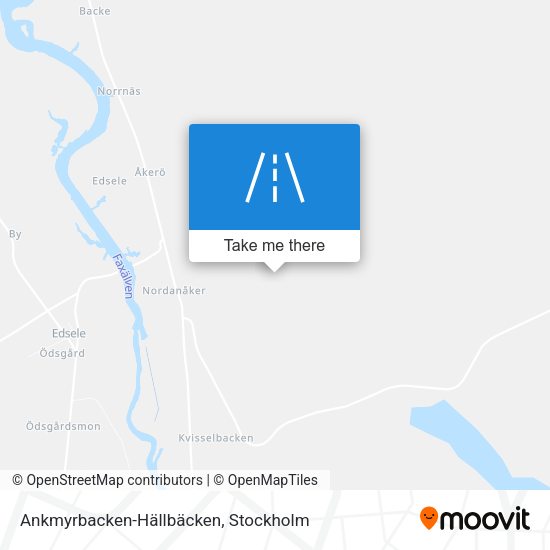 Ankmyrbacken-Hällbäcken map