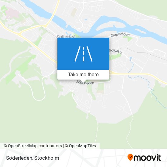 Söderleden map