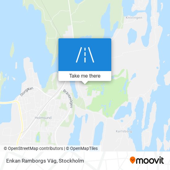 Enkan Ramborgs Väg map