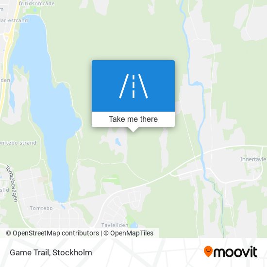 Game Trail map