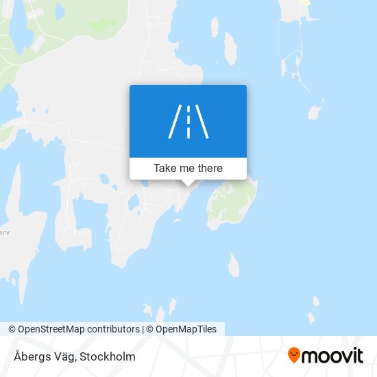 Åbergs Väg map