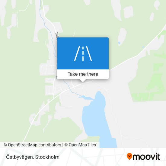 Östbyvägen map