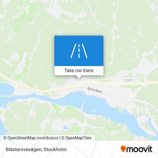 Blästersvevägen map