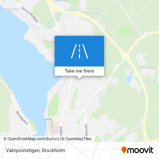 Vaktpoststigen map