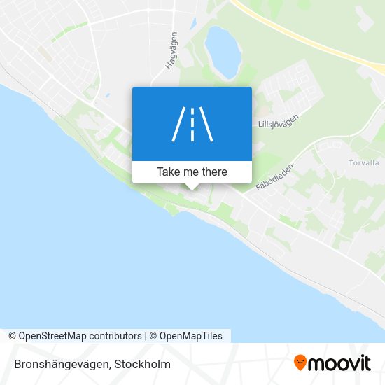 Bronshängevägen map