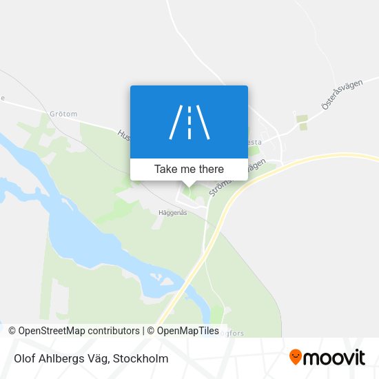 Olof Ahlbergs Väg map