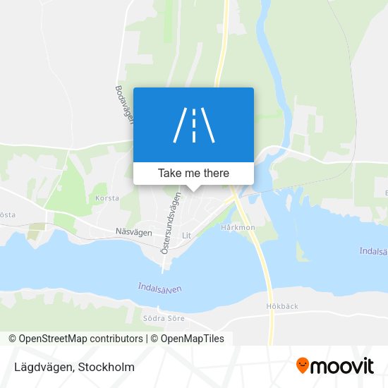 Lägdvägen map