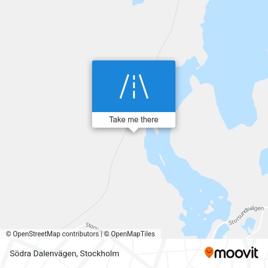 Södra Dalenvägen map