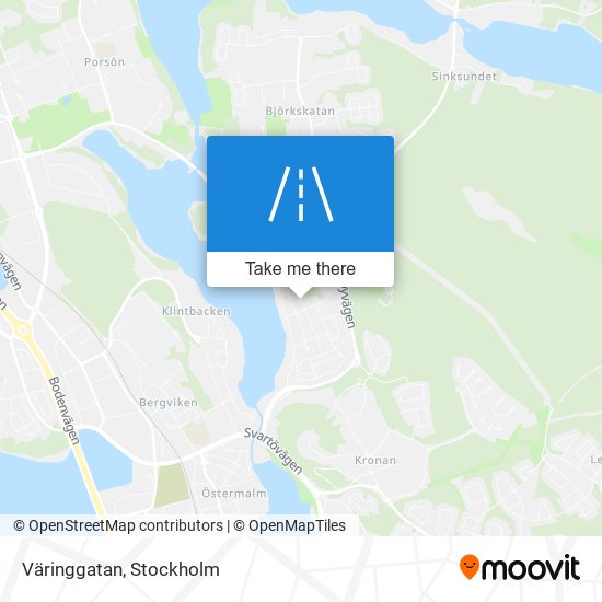 Väringgatan map