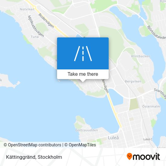 Kättinggränd map