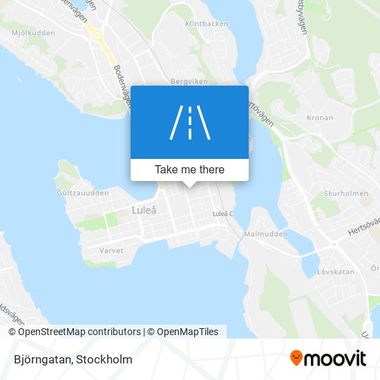 Björngatan map