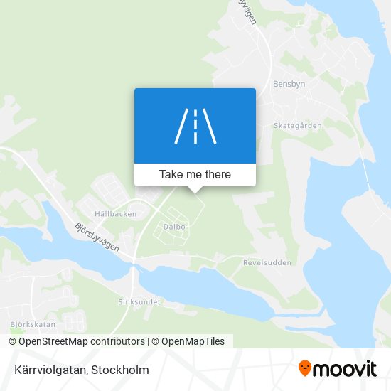 Kärrviolgatan map