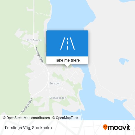 Forslings Väg map