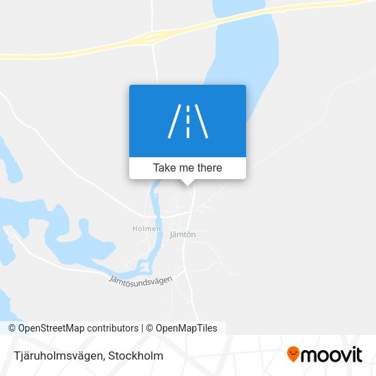 Tjäruholmsvägen map