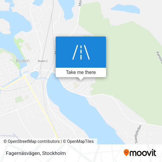 Fagernäsvägen map