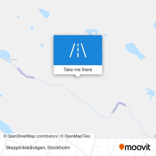 Skeppträskåvägen map