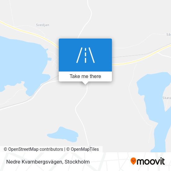 Nedre Kvarnbergsvägen map
