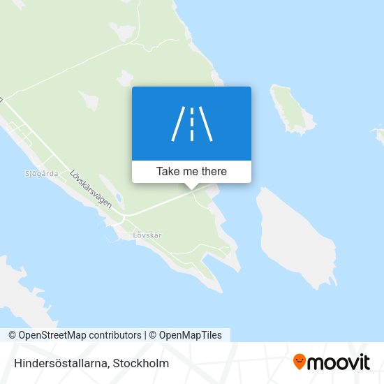Hindersöstallarna map