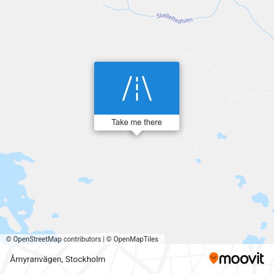 Åmyranvägen map