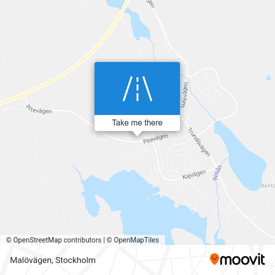Malövägen map