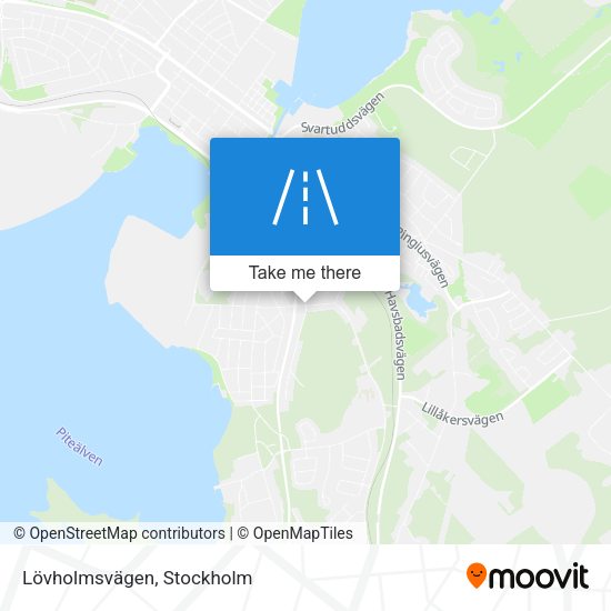 Lövholmsvägen map
