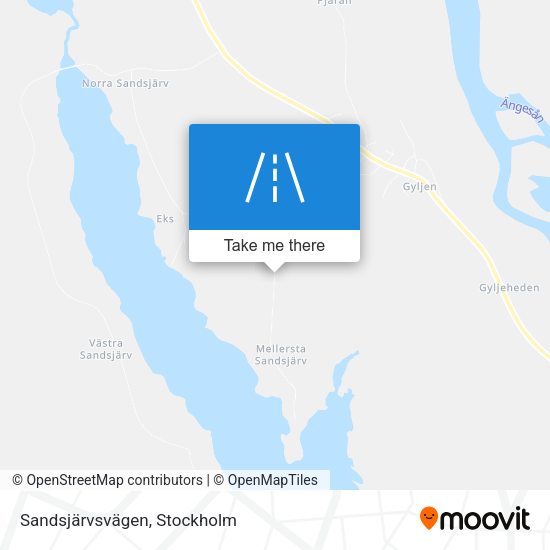 Sandsjärvsvägen map