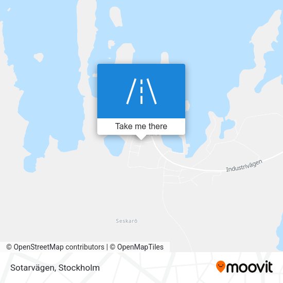 Sotarvägen map