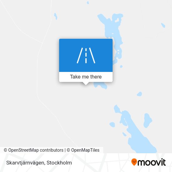 Skarvtjärnvägen map