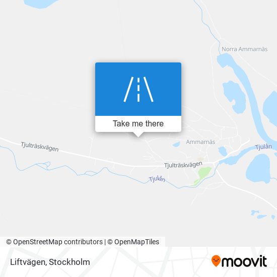 Liftvägen map