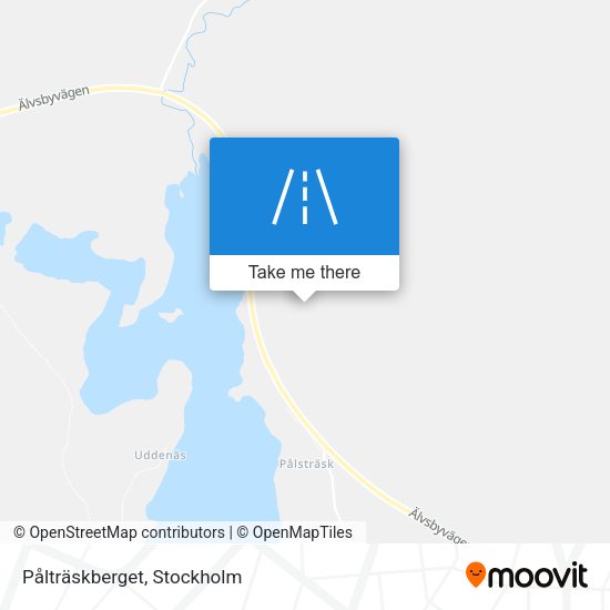 Pålträskberget map