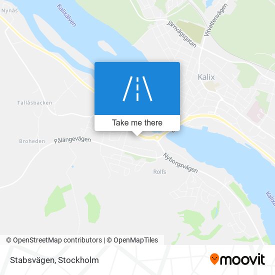 Stabsvägen map