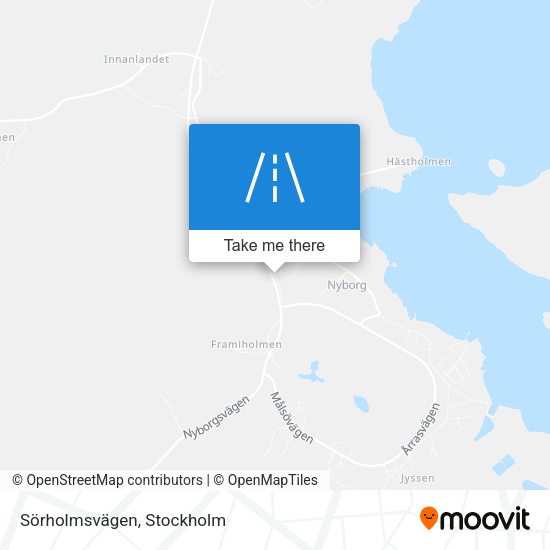 Sörholmsvägen map