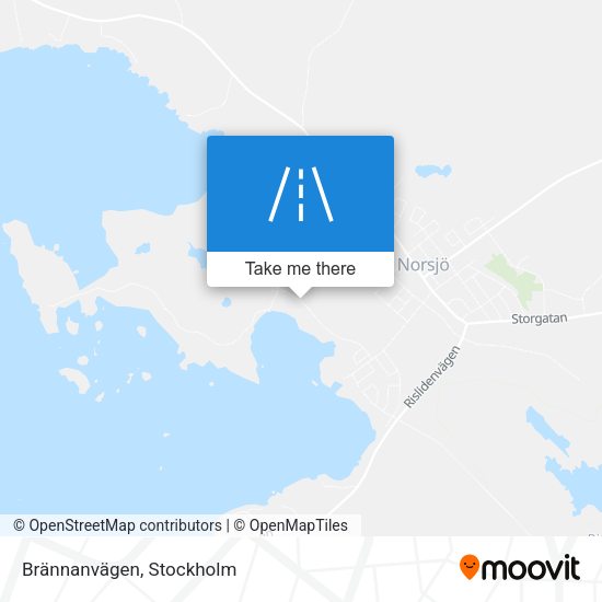 Brännanvägen map
