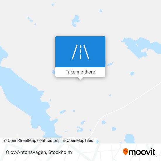 Olov-Antonsvägen map