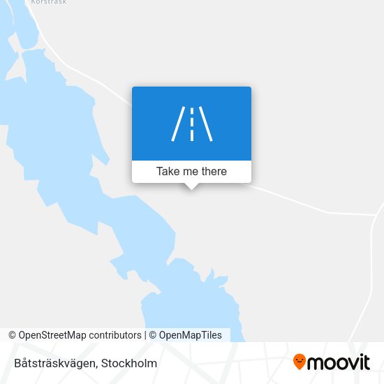 Båtsträskvägen map