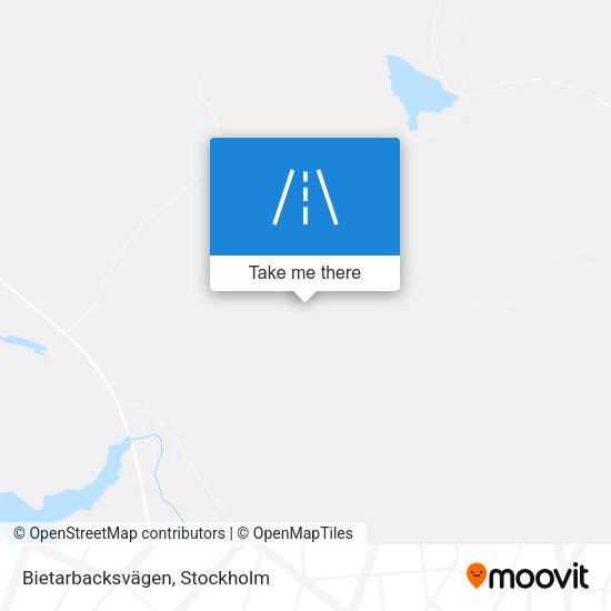 Bietarbacksvägen map