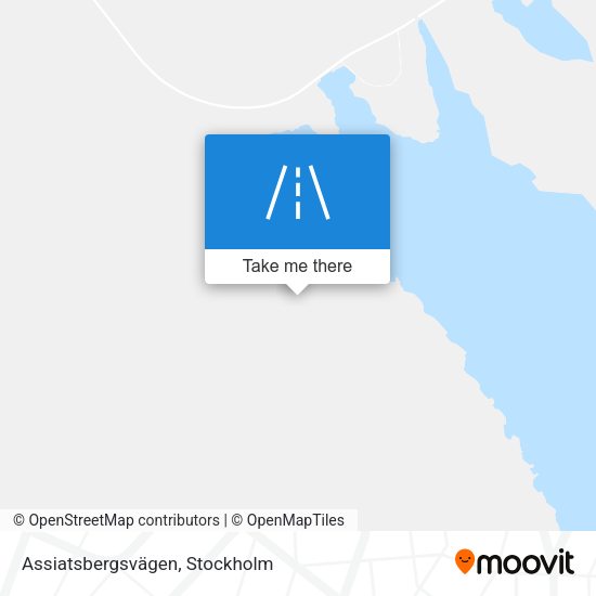 Assiatsbergsvägen map