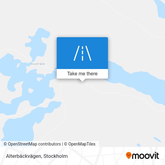 Alterbäckvägen map