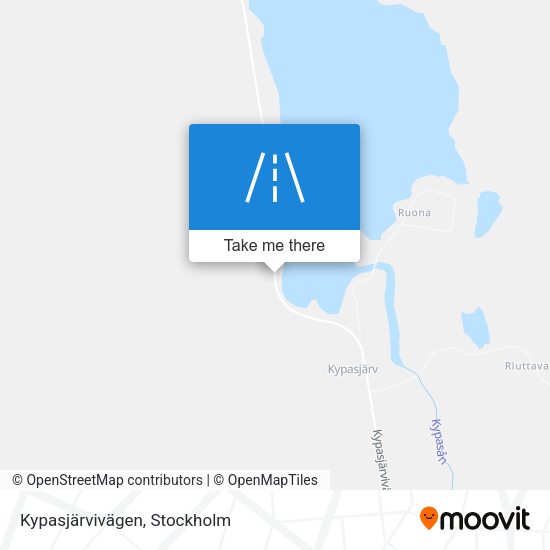 Kypasjärvivägen map