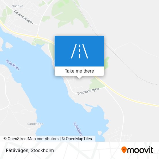 Fätåvägen map