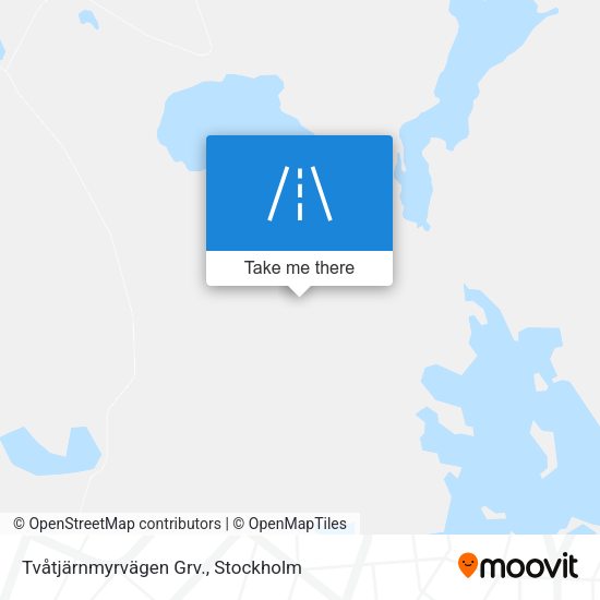 Tvåtjärnmyrvägen Grv. map