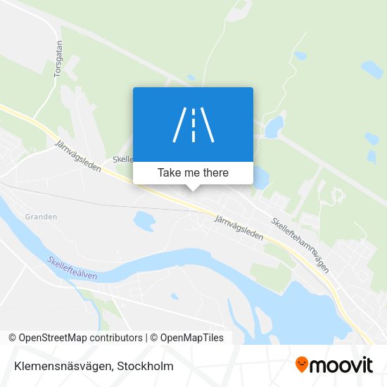 Klemensnäsvägen map