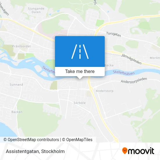 Assistentgatan map
